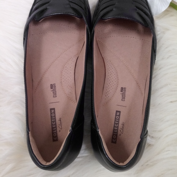 Clarks Gracelin Gemma Leather Flats Cushion 8.5 - Picture 6 of 16